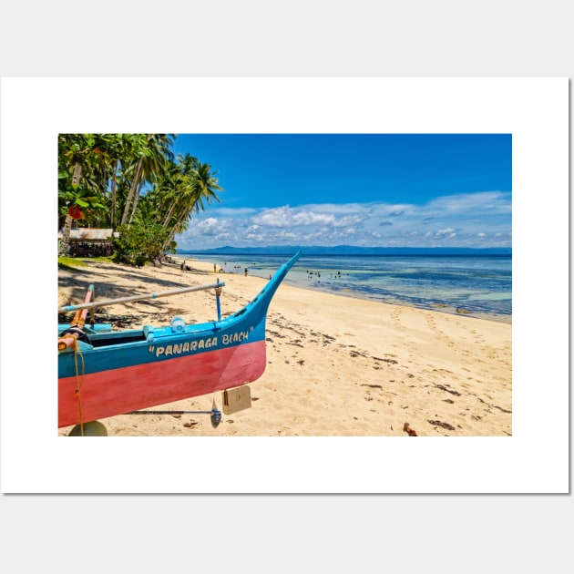 Panaraga Beach, Barobo, Surigao del Sur, Mindanao, Philippines Wall Art by Upbeat Traveler